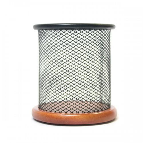 Silver Star جا قلمی چوب و فلز